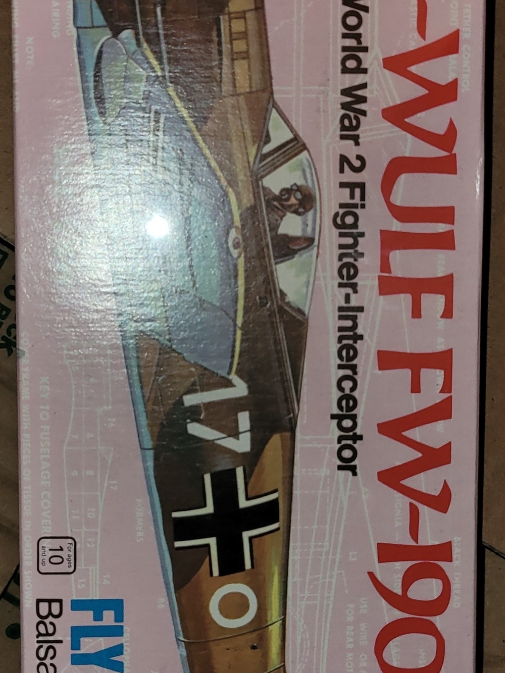World War II Fighter-Interceptor Model Kit